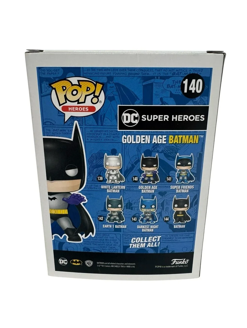Funko Pop! Vinyl: DC Universe - Golden Age Batman - Funko Shop (Exclusive) #140